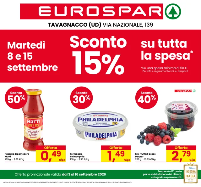 Anteprima del volantino