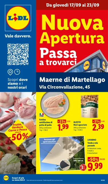 Anteprima del volantino