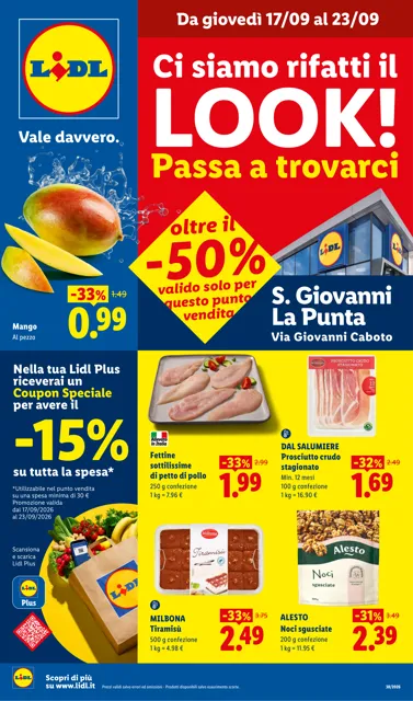 Anteprima del volantino