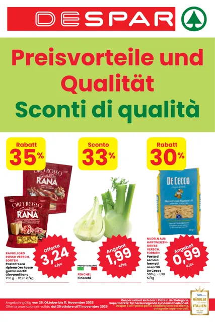 Anteprima del volantino