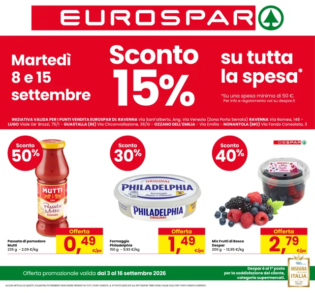 Anteprima del volantino