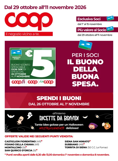 Anteprima del volantino