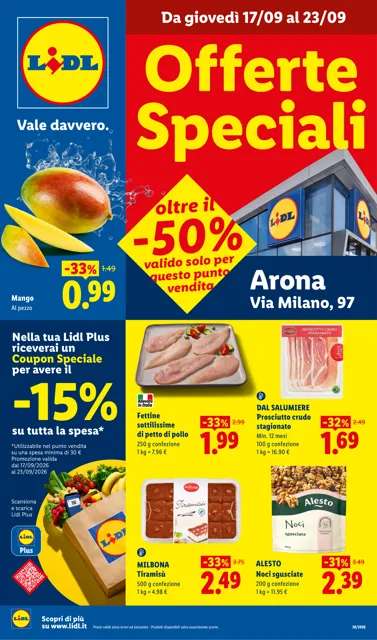 Anteprima del volantino