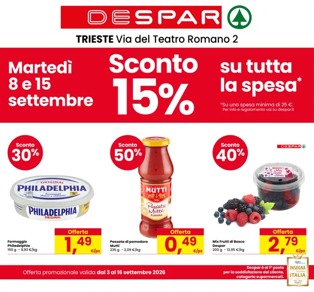 Anteprima del volantino