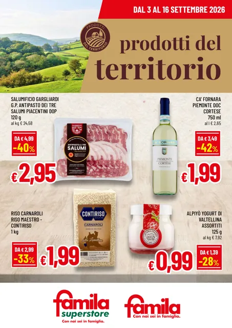 Anteprima del volantino