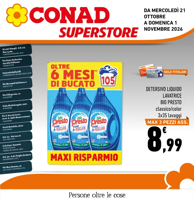 Anteprima del volantino