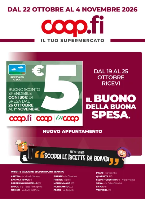 Anteprima del volantino