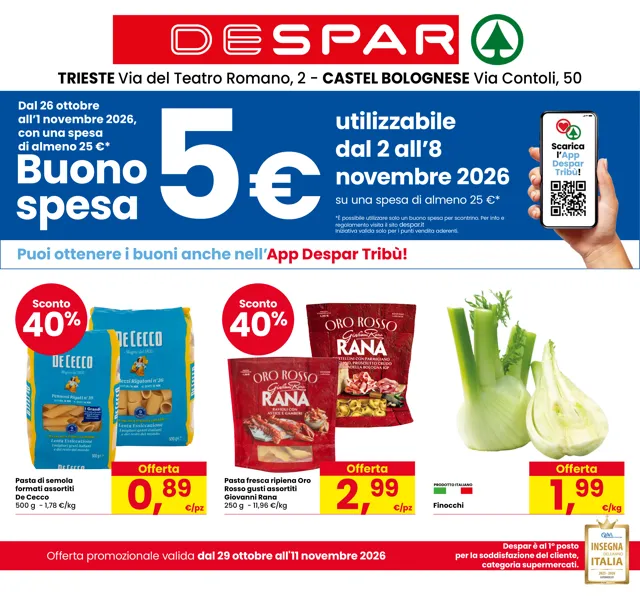Anteprima del volantino