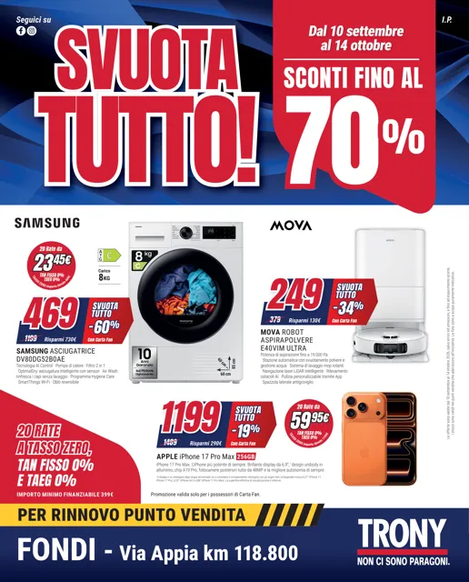 Anteprima del volantino
