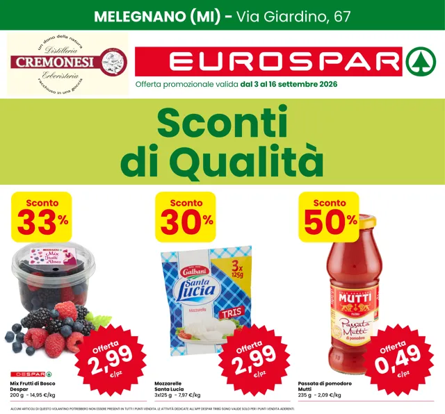 Anteprima del volantino