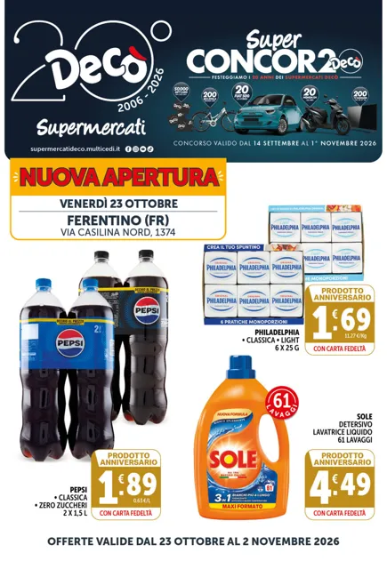 Anteprima del volantino