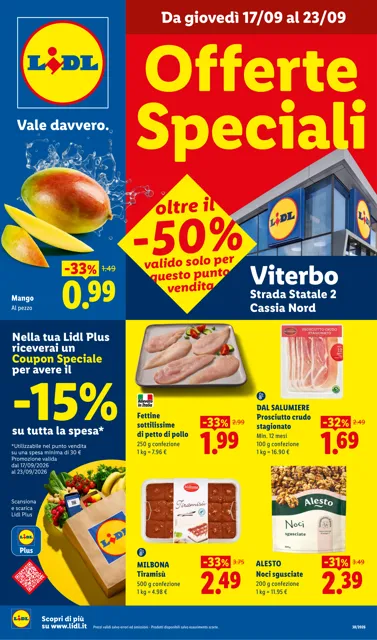 Anteprima del volantino