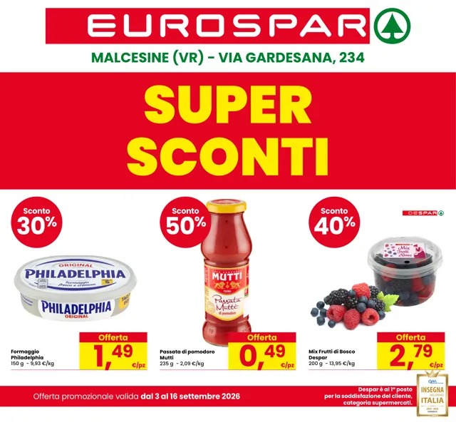 Anteprima del volantino