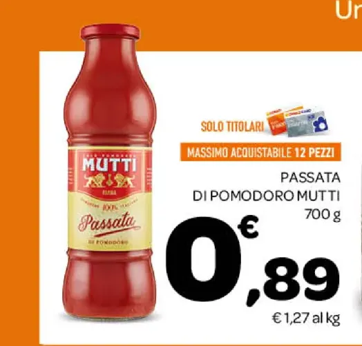 PASSATA DI POMODORO MUTTI